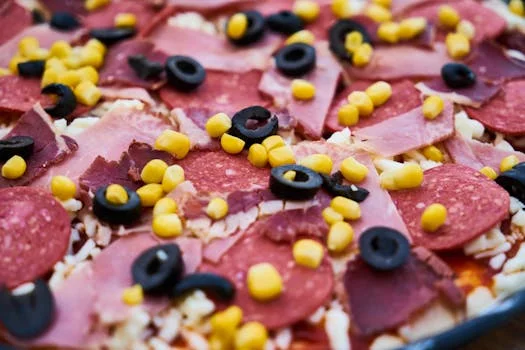 meat lovers pizza loaded