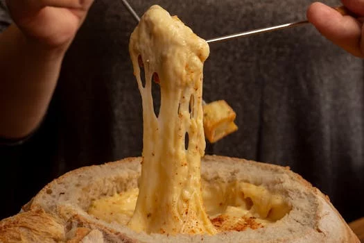 provel cheese sticks melted